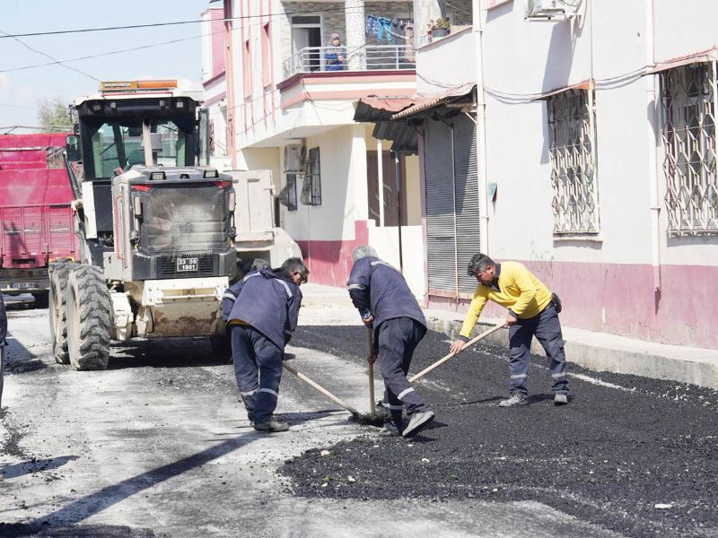 Ya���lar bitti Tarsus�tan yol bak�m ata�� ba�latt� 