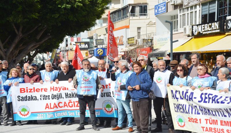 Emekli: �Yoksullu�umuz bizi bo�uyor�