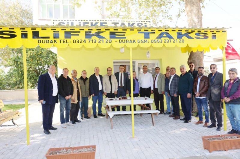 Altunok, taksici esnafyla bulutu...