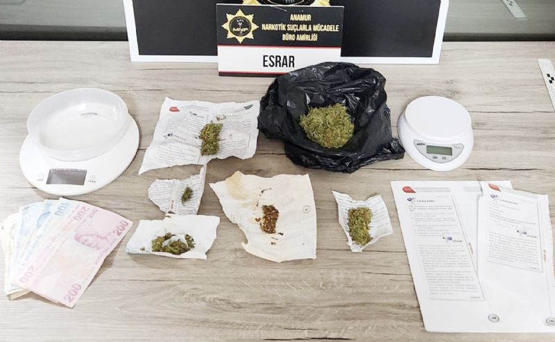 Mersin’de uyuturucu operasyonuna 1 tutuklama...