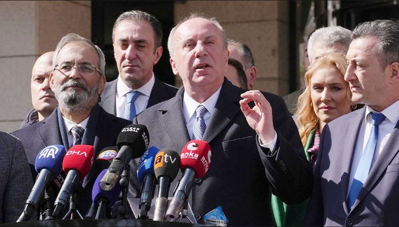 Muharrem nceden CHPye:  Ne utanmaz insanlarsnz...