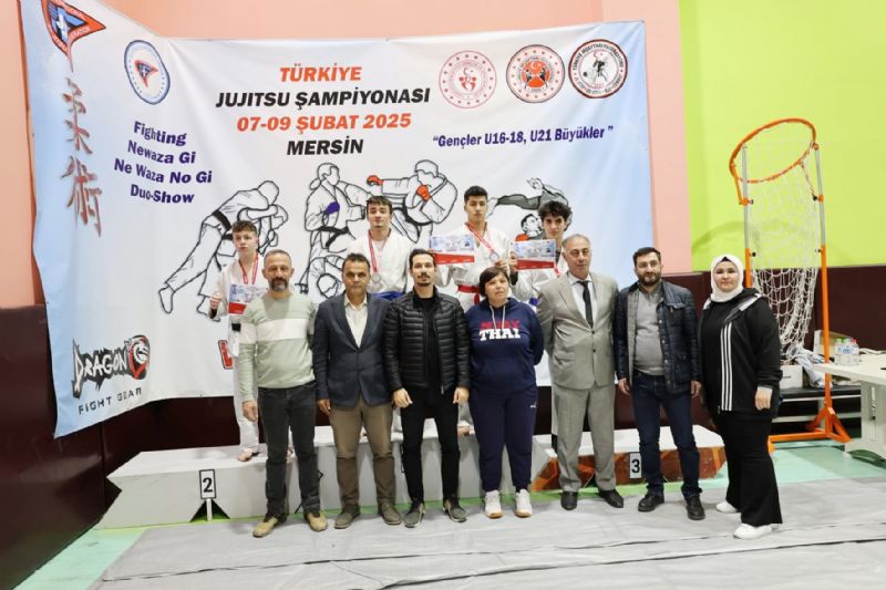 Mersinde ki Jujitsu ampiyonas sona erdi...