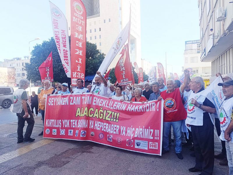 MERS�N�DE EMEKL� �ZAM� TALEB�YLE SOKA�A �ND�