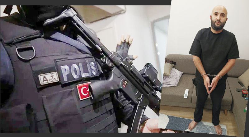 INTERPOL’�n arad��� uyu�turucu baronu Mersin�de yakaland�