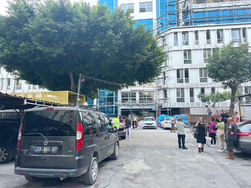 Akdeniz Belediyesinden Bykehire kaak  inaat tutana...