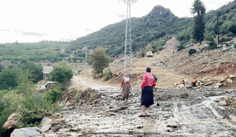 Mersin’de ya�mur k�yleri vurdu...