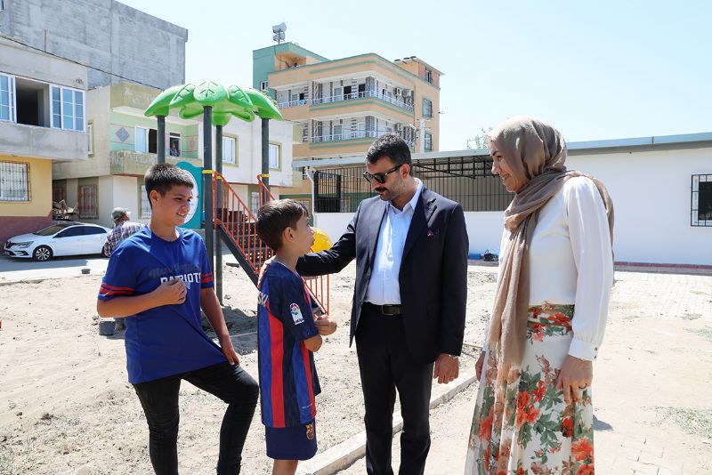 Akdeniz�in parklar� yenileniyor...