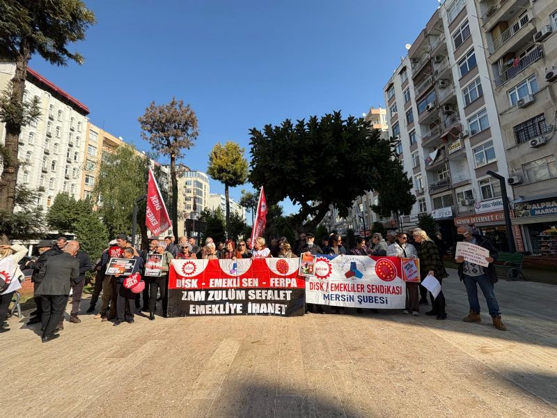 Emekli: �sadaka� de�il, insanca ya�am hakk� istiyor...