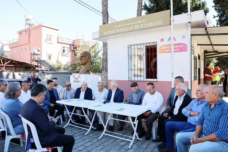 Gltak, esnaf ve vatandalar dinledi...