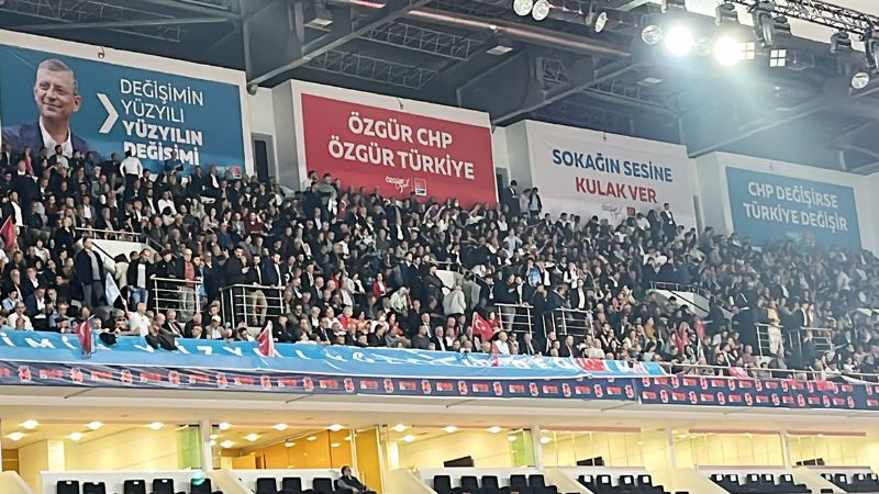 Mersin Bykehir iileri CHP kongresine tand!...