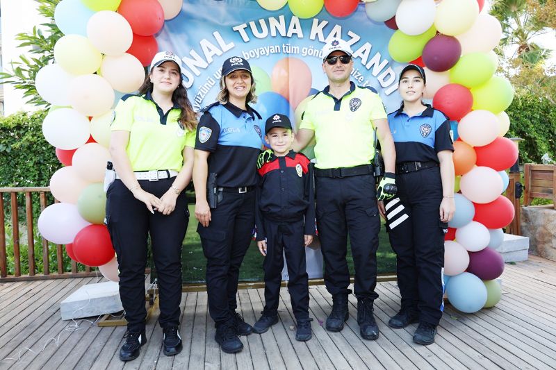 DMD hastas� �nal’�n polis olma hayali ger�ek oldu...