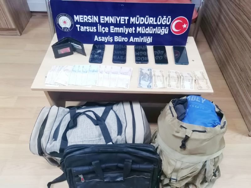 Tarsusta hrszlk yapan 9 pheli tutukland...