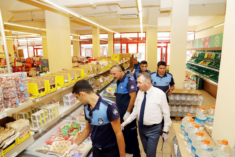 Zabtadan zincir market denetimi...