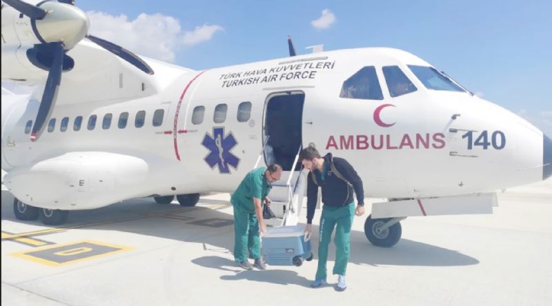 Ankara�dan Mersin�e  organ ba����...