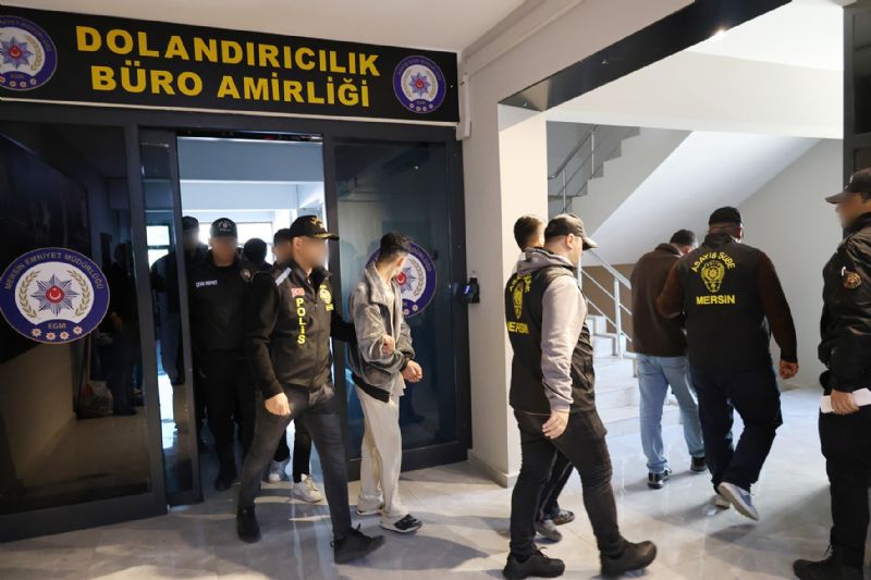 Mersin’de doland�r�c�l�k �ebekesi ��kertildi