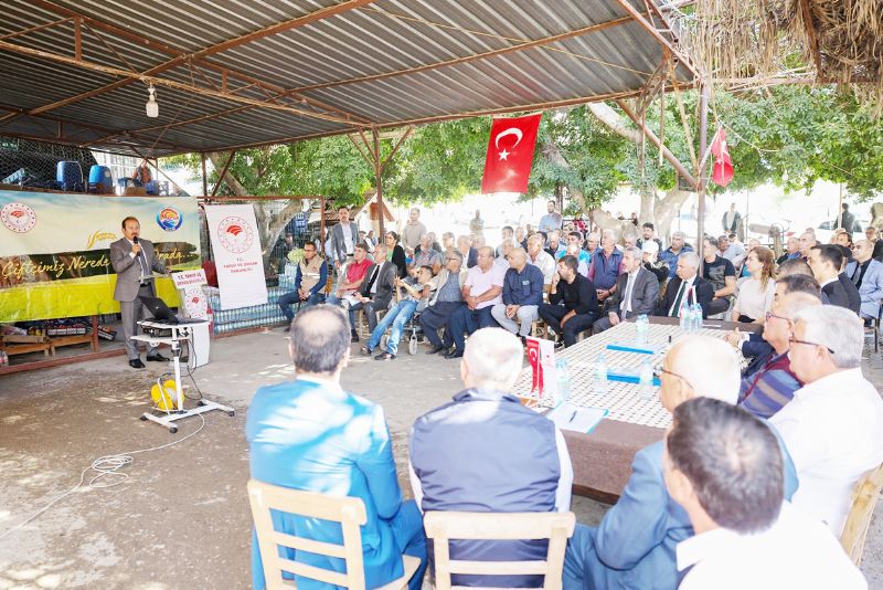 Mersinde 39 kyde tarmsal  bilgilendirme toplants yapld...