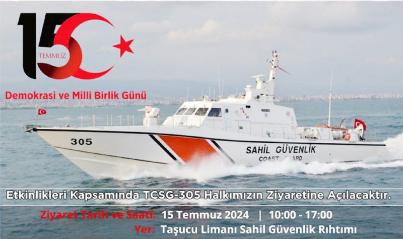 TCSG-305 botu, 30 A�ustos�ta bir kez daha ziyarete a��l�yor...