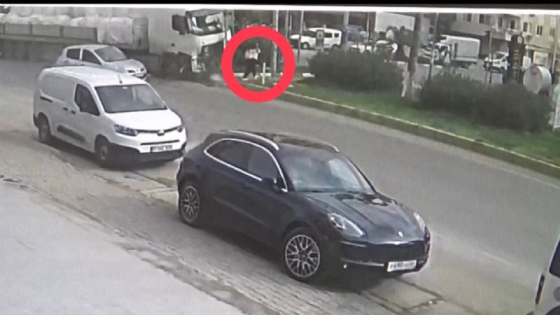 Korku dolu anlar kamerada ...