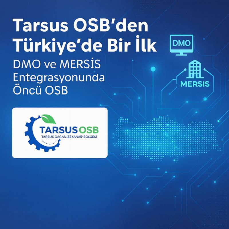 Tarsus OSBden Trkiyede bir ilk