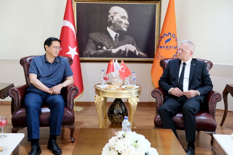 Mersin OSBye inli heyetten vg ...