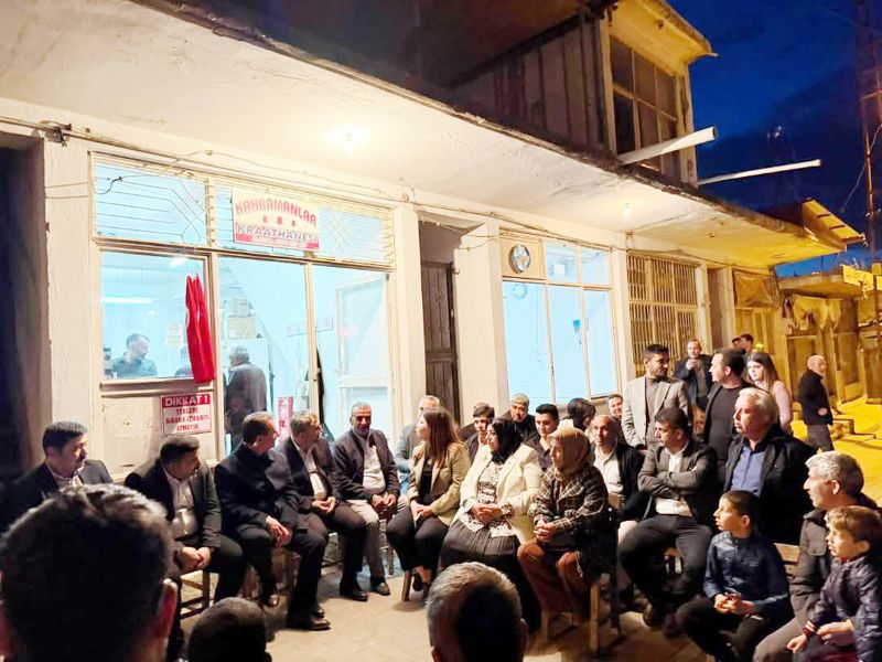 Cumhur ttifakndan Glnarda ortak bayramlama...