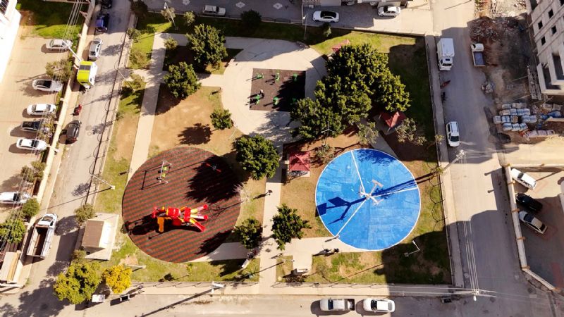 Tarsus�ta parklar iyile�tiriliyor...