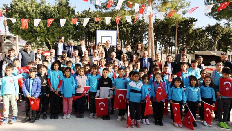 Hayrseverlerden okula yemekhane ve spor odas...