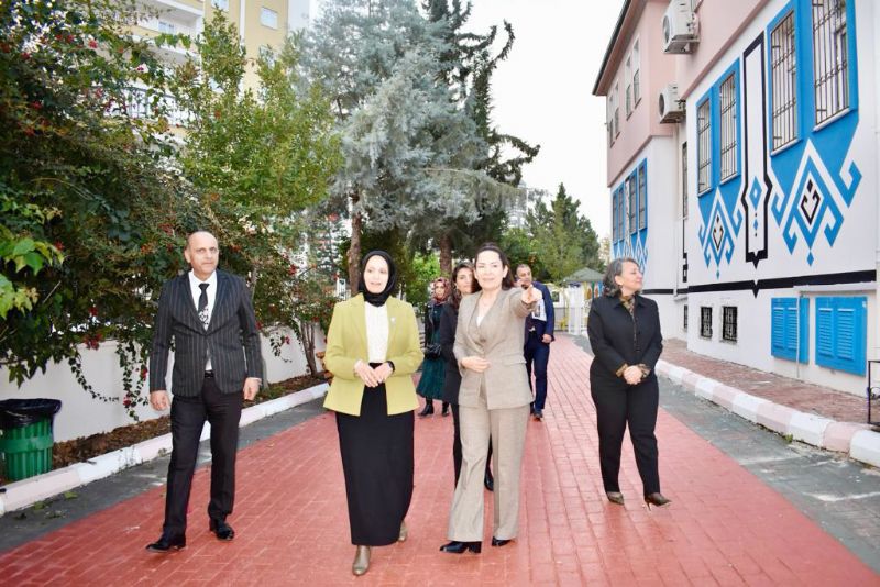 Fazilet Durmu, Yeniehir Anaokulu gezdi...