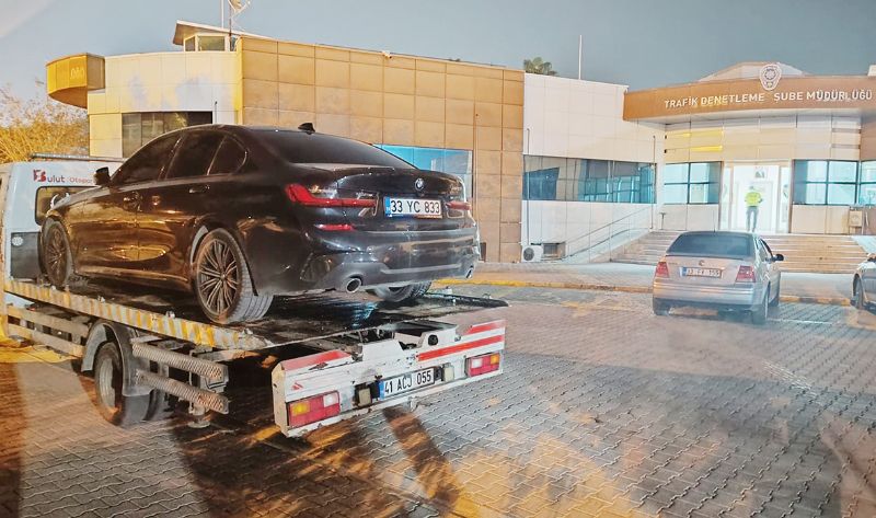 Drift atan srcye 33 bin 739 TL ceza...