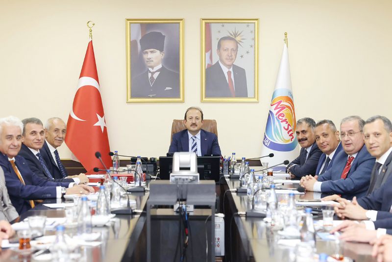 Asayi� ve g�venlik toplant�s� yap�ld�...