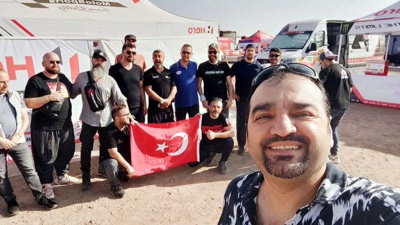 Mersinli gazeteci  Dakar Rallisini anlatt...