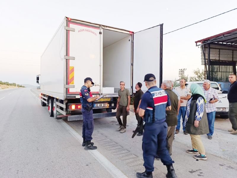 Jandarma ve ormanc�lar denetim yapt�...