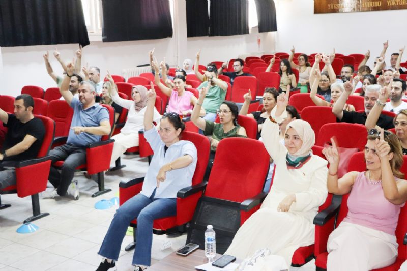 Milli Eitim personeline nefes egzersizi etkinlii ...