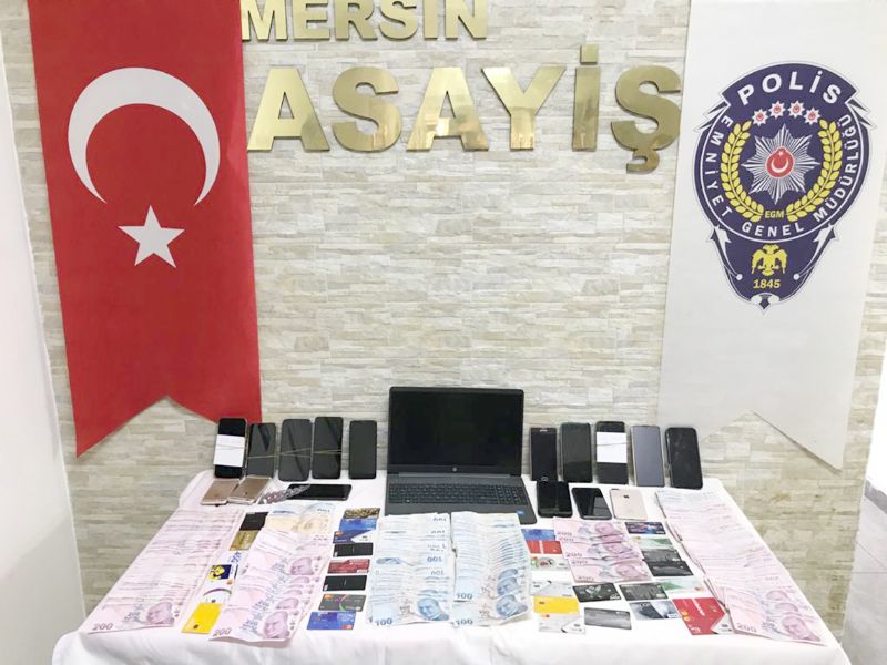 Mersin’de dolandrclk operasyonu...