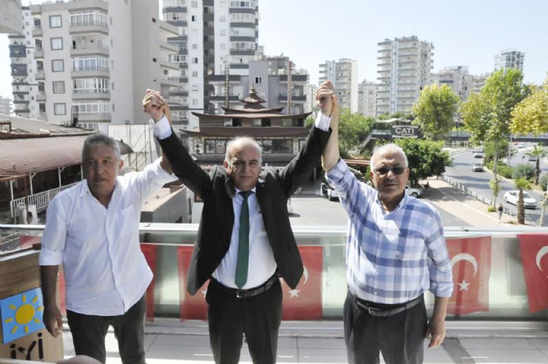 �Y� Parti Mersin’de �zdeniz�e emanet...