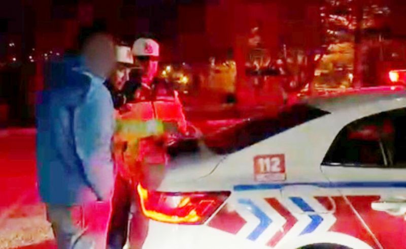 Drift yapan s�r�c�ye 58 bin 217 TL ceza