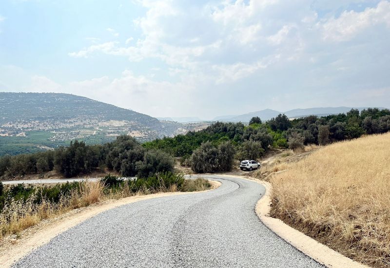Akdeniz�in tar�m yollar� yenileniyor...