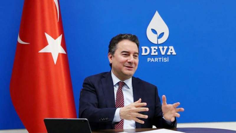 DEVA Partisi lideri  Ali Babacan Mersinde ...