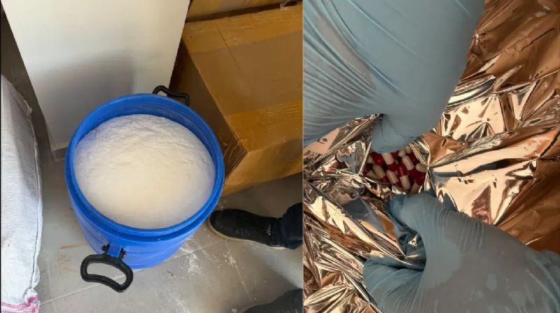 Mersin�de 1 ton 250 kilo uyu�turucu ham maddesi ele ge�irildi 