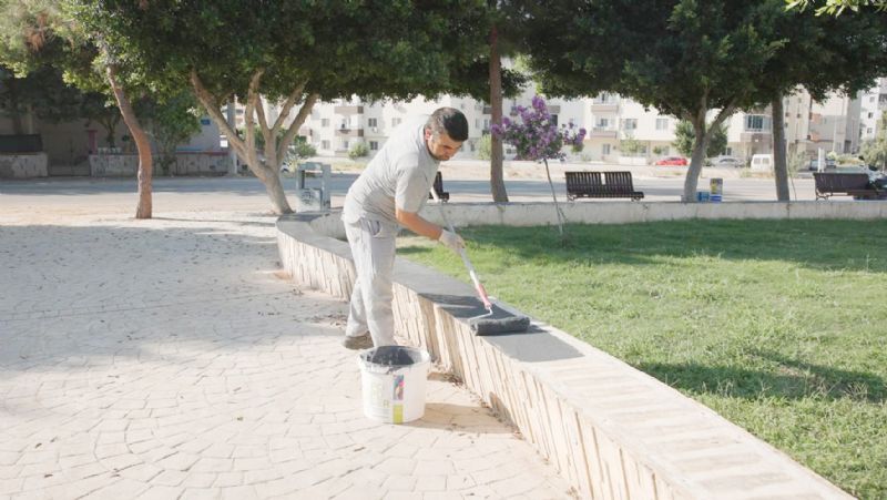 Silifke’de Demokrasi Park� yenileniyor...