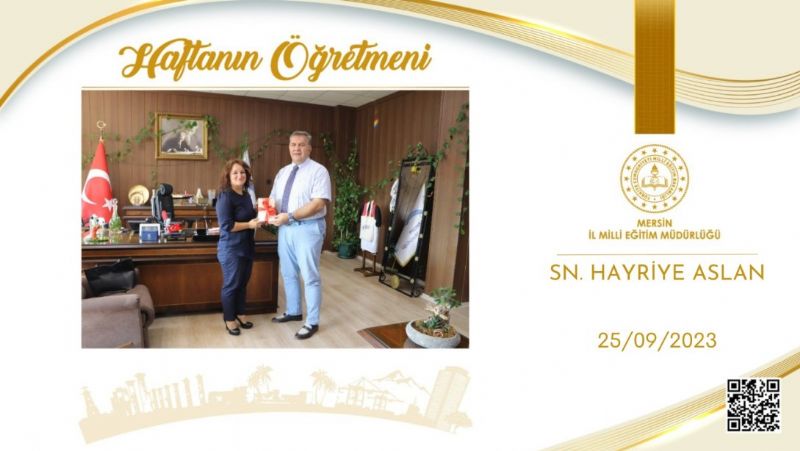 Haftann retmeni Aslan oldu...