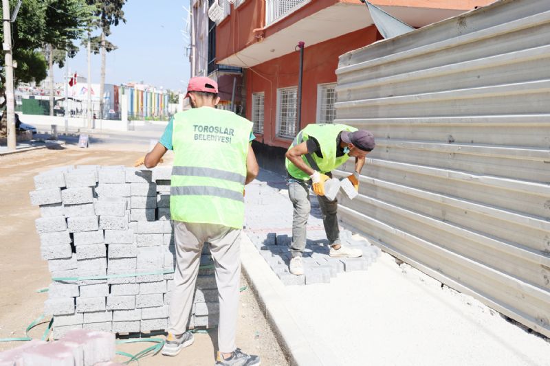 Toroslarda yollar yenileniyor, ulam rahatlyor...