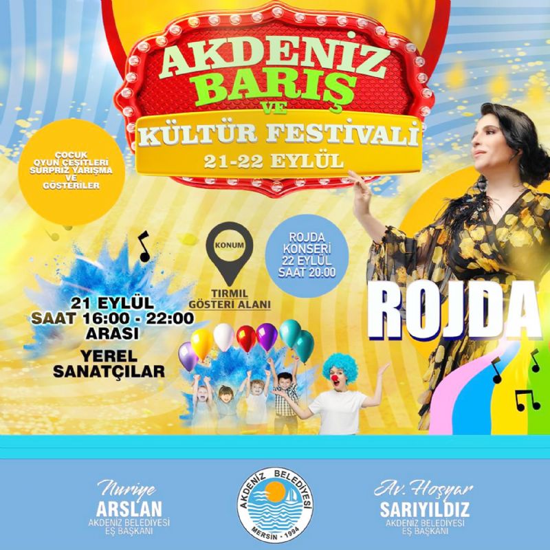 Akdeniz Bar�� ve K�lt�r  Festivali ba�l�yor...