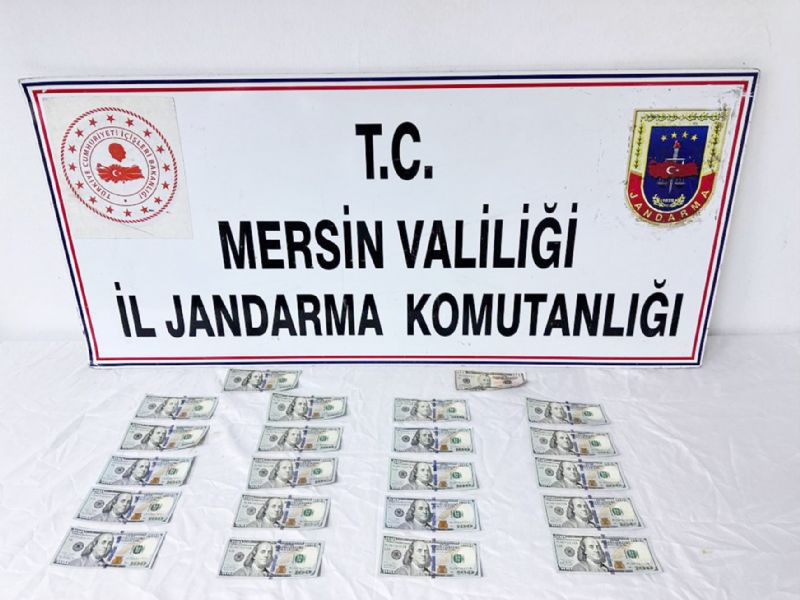 Mersin’de sahte dolarlar ele geirildi...