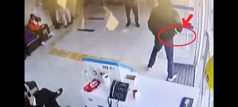 Sat�rla banka soymaya kalkt� 