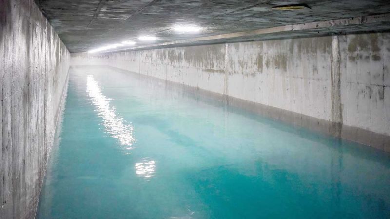 Mersinde, 39 yllk imesuyu deposu modernize ediliyor...