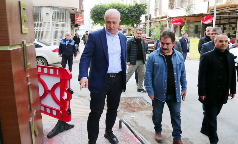 Camierif Mahallesinin kaldrmlar yenileniyor...