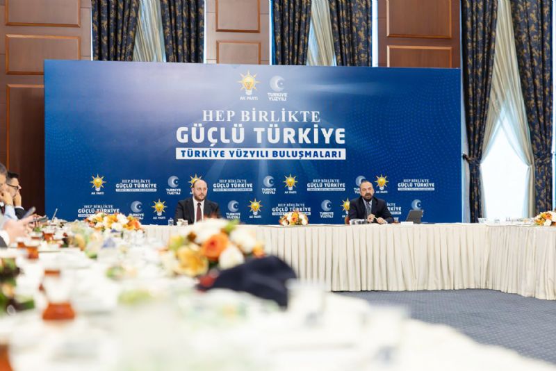 AKPden Mersinde Trkiye Yzyl Bulumas...