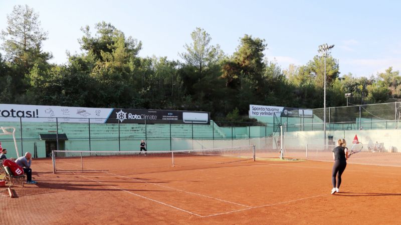 Tenis Sper Lig Turnuvas Mersin’de yapld...