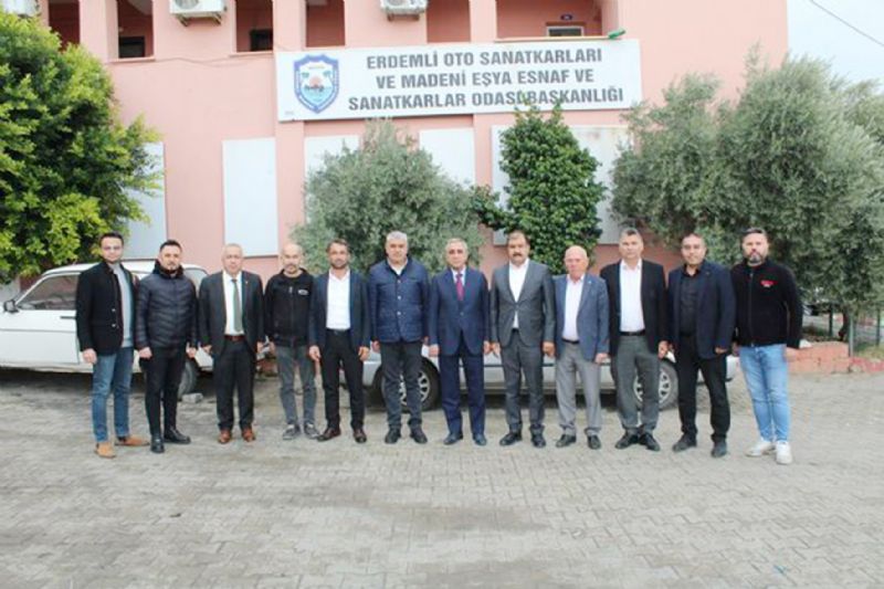 Esnaf Birliinden Erdemli ata...